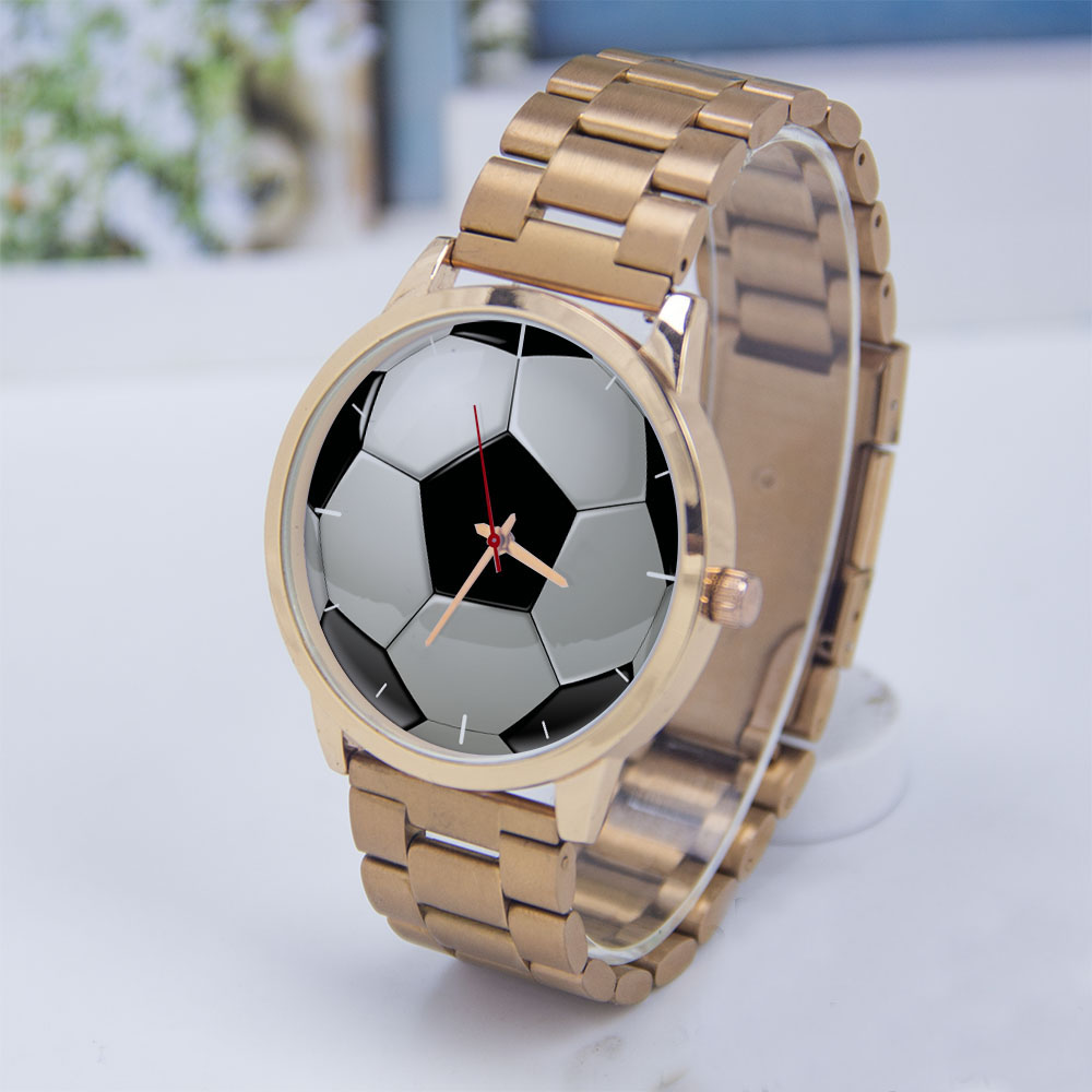Jewelry Watches For Women - Fußball Fußball Design Fans Silber Herrenuhr