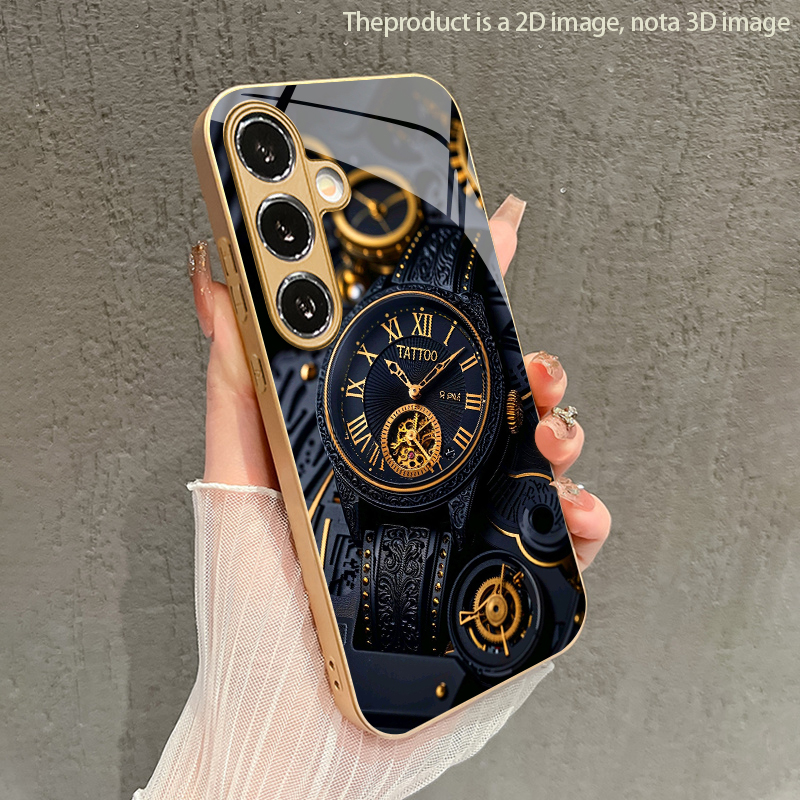 Watches & Jewelry Lvmh - Mechanische Golduhr-Muster 2D Handyhülle für Samsung