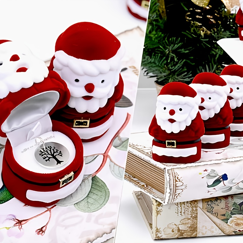 Eve Jewelry & Watches Distribuidor Oficial Rolex Buenos Aires - Weihnachtsschmuckbox für Ohrringe und Ringe, perfekt