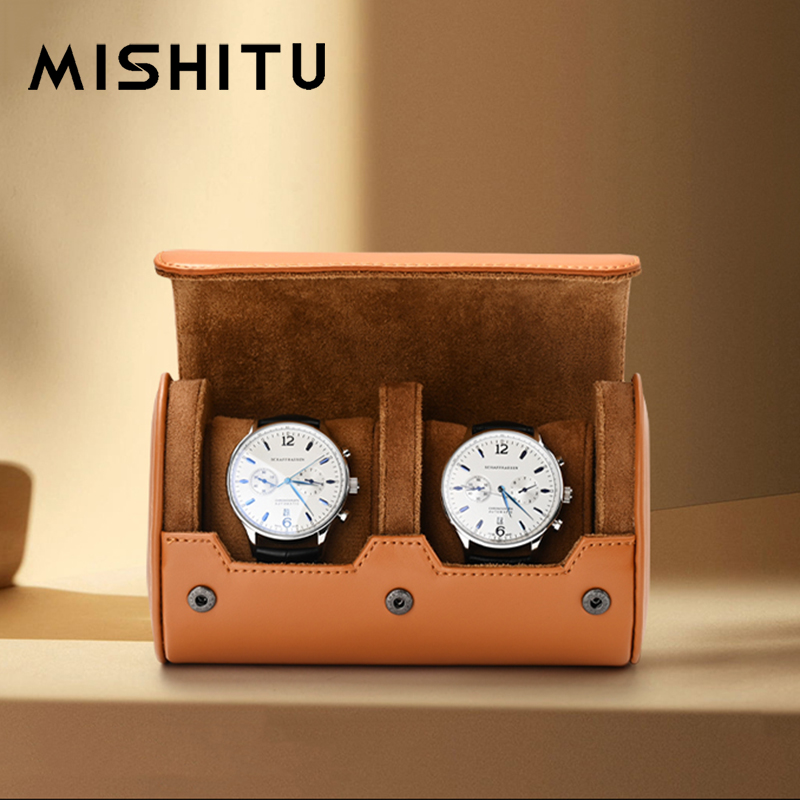 Jewelry Watches & Accessories - MISHITU 1/2/3-Slot Uhr Lagerung Rolle Reisetasche