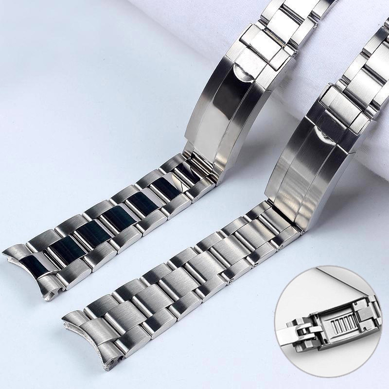Jewelry Rolex Watches - 20 mm Metallarmband für Oyster Edelstahl-Uhrenarmband