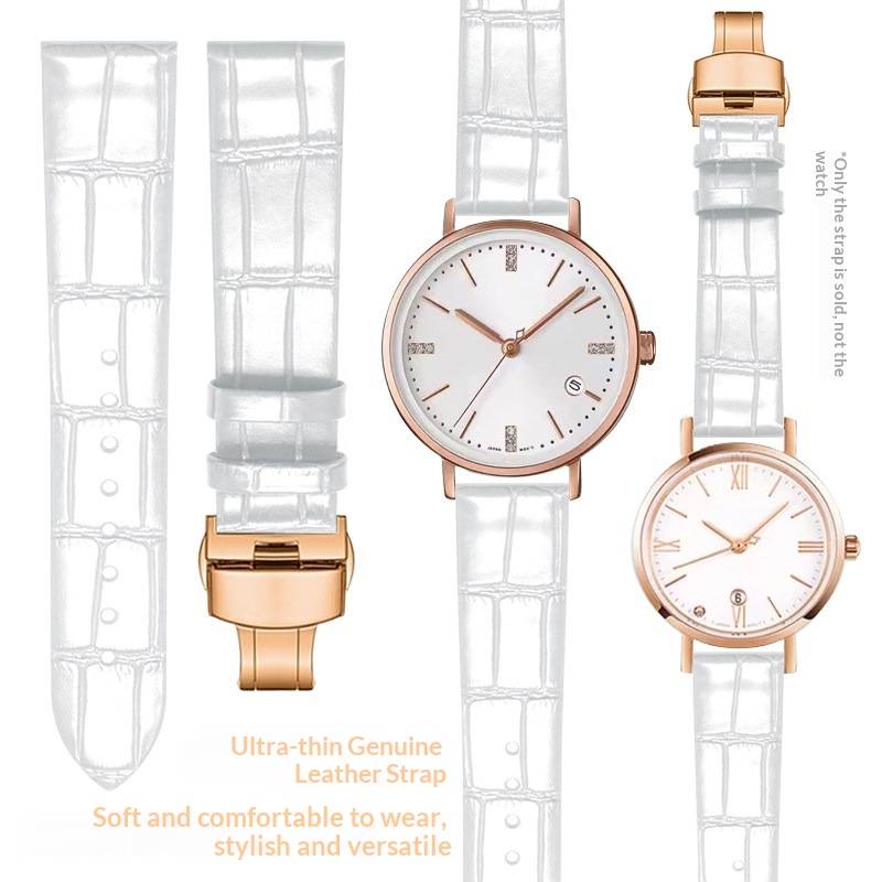 Daniel Wellington Watches & Jewelry Online Store - 12–22 mm ultradünnes Uhrenarmband aus Rindsleder