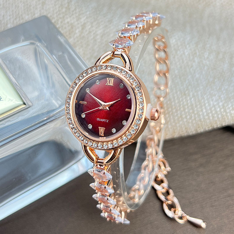 Jewelry Watches For Women - UTHAI CQ383 Modisches Damen-Uhrenarmband mit diamantbesetzter