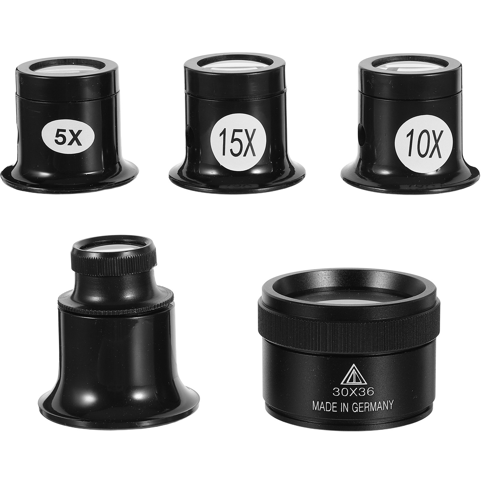 5-teiliges Schmucklupe-Set 5x1 – Jewelry Watches Repair Bewertung und Preis
