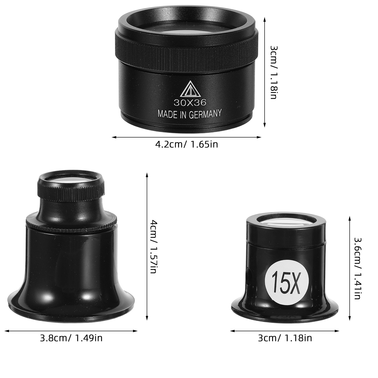 5-teiliges Schmucklupe-Set 5x1 – Jewelry Watches Repair Bewertung und Preis