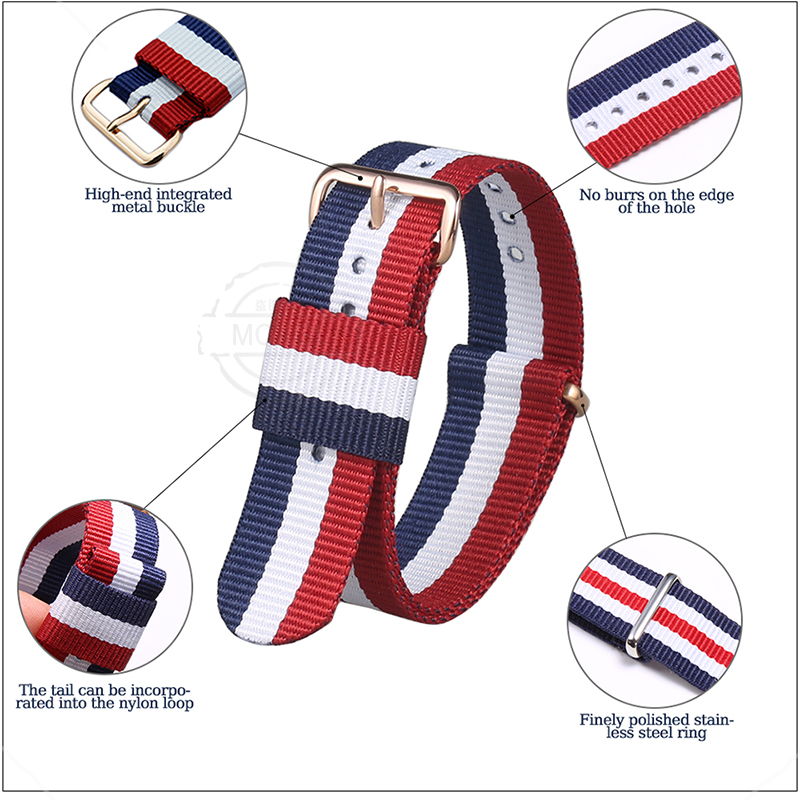 16mm 18mm 20mm Nylon-Armband m – Daniel Wellington Watches & Jewelry Online Store Bewertung und Preis