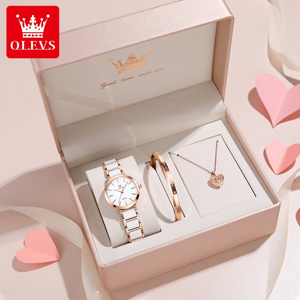 OLEVS Damenuhr 5877, luxuriöse – Jewelry Watches For Women Bewertung und Preis