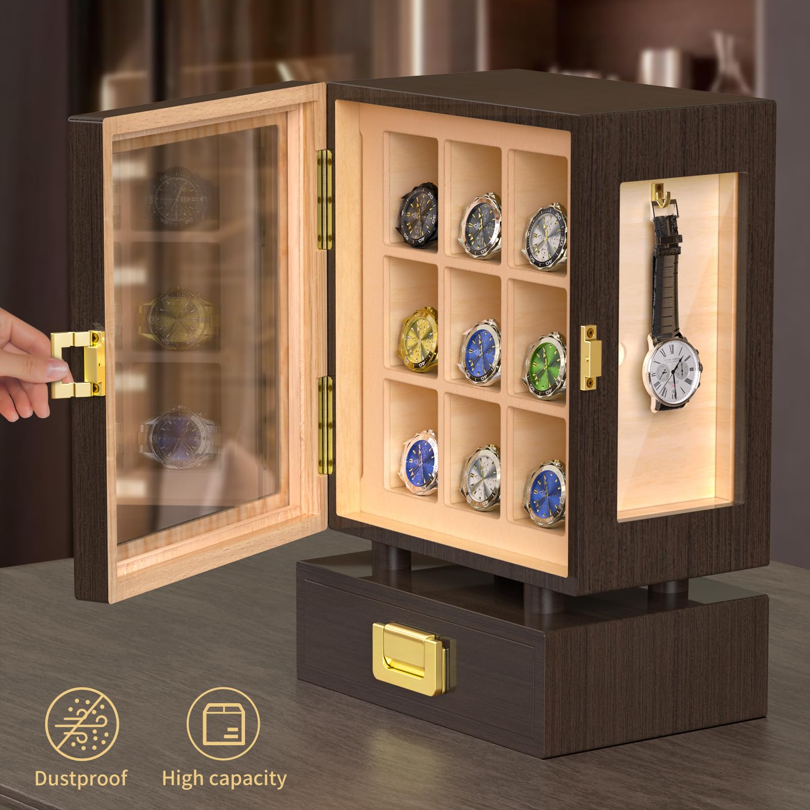 Maßgefertigte rechteckige Uhre – Watches & Jewelry Lvmh Bewertung und Preis