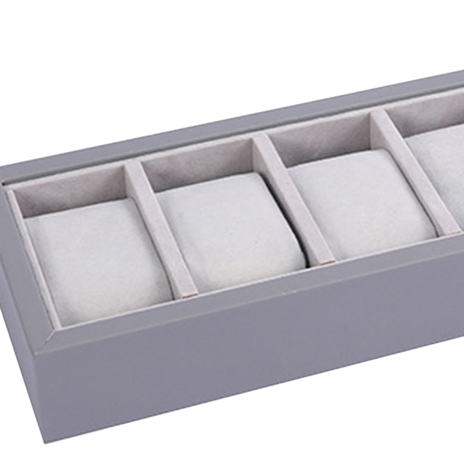 Flanell-Uhren- und Schmuckbox- – Jewelry And Watches Exhibition Bewertung und Preis