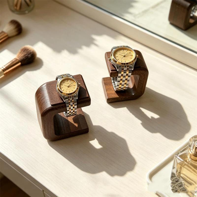 Dekorativer Massivholz-Uhrenha – Jewelry Watches & Accessories Bewertung und Preis